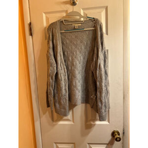 Women's Love by Design Gray Cardigan Size M